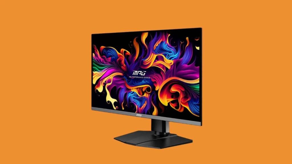 MSI MPG 271QR QD-OLED X50: Professional Gaming Monitor with AI and 500Hz