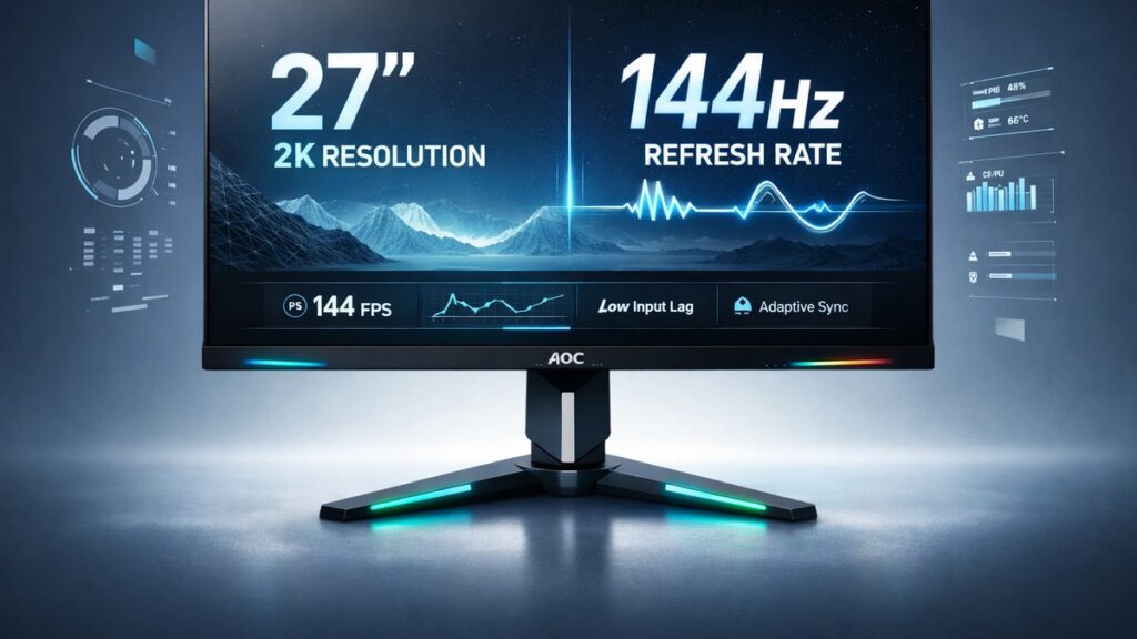aoc 27 inch 2k 144hz monitors best models compared AOC 27-Inch 2K 144Hz Monitors: Best Models Compared