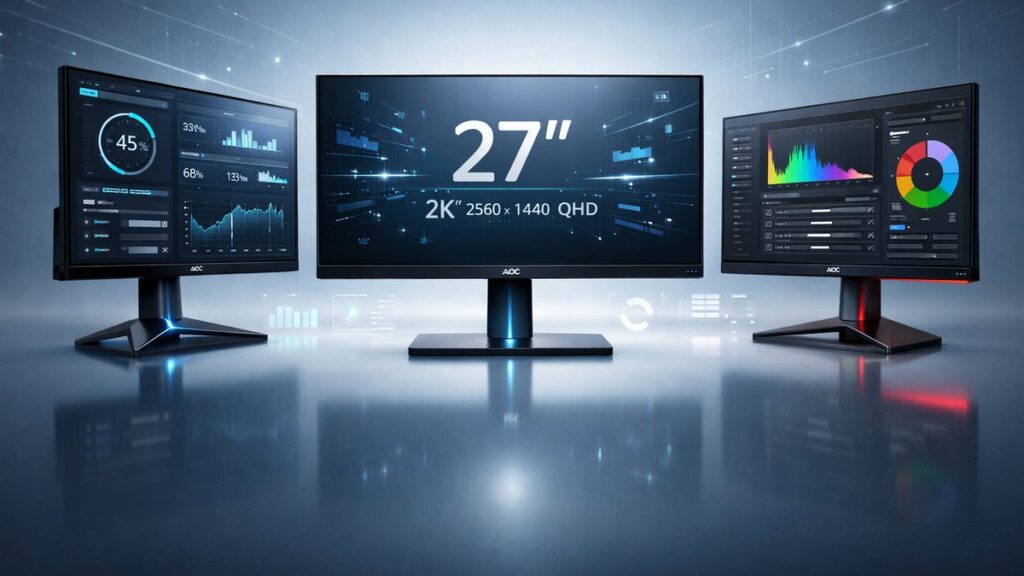 AOC 27-Inch 2K Monitor: All Models, Specs & Comparisons