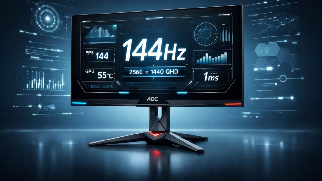 AOC 2K 144Hz Monitor: Best IPS & VA Models Reviewed