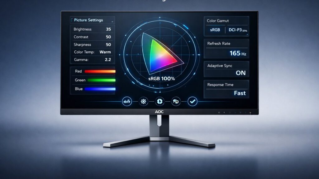 AOC 2K Monitor Calibration: Best Settings Guide