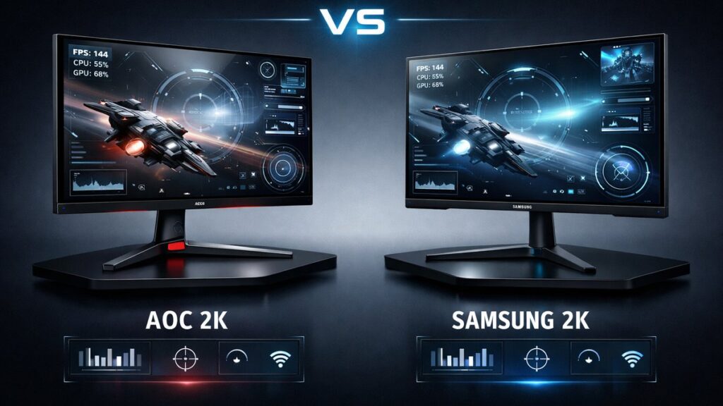 aoc 2k vs samsung 2k monitor qhd gaming face off AOC 2K vs Samsung 2K Monitor: QHD Gaming Face-Off