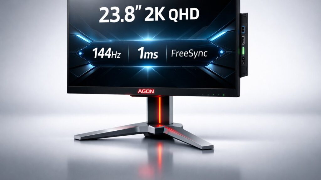 AOC Agon AG241QX Review: 23.8" 2K 144Hz FreeSync