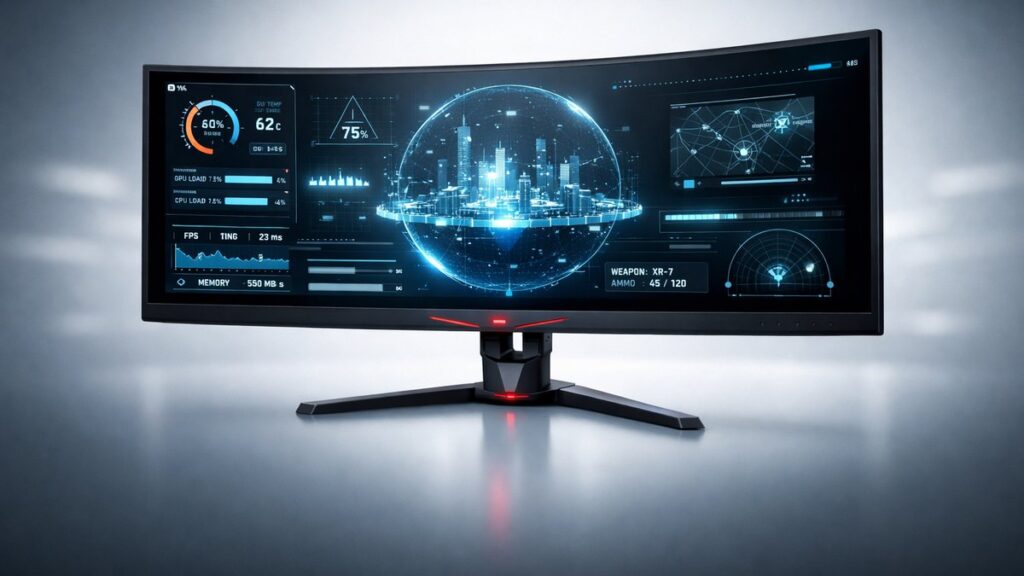 AOC CU34G2X 34-Inch VA Curved Ultrawide 144Hz 2K Monitor