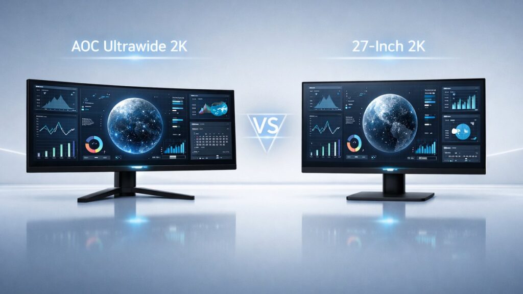aoc ultrawide 2k vs 27 inch 2k which monitor wins AOC Ultrawide 2K vs 27-Inch 2K: Which Monitor Wins?