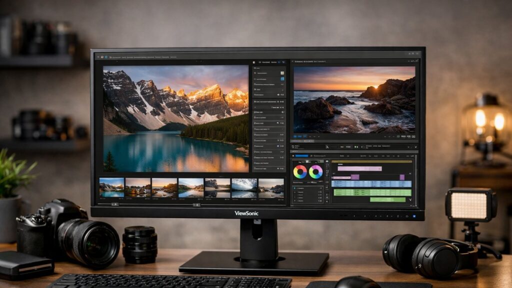 Best ViewSonic 2K Monitor for Photo & Video Editing