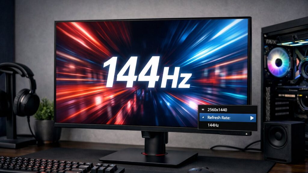 how to enable 144hz on a viewsonic 2k monitor How to Enable 144Hz on a ViewSonic 2K Monitor