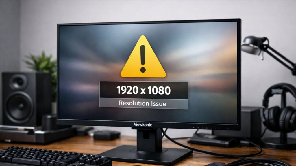 ViewSonic 2K Monitor Not Displaying 1440p: Fix Guide