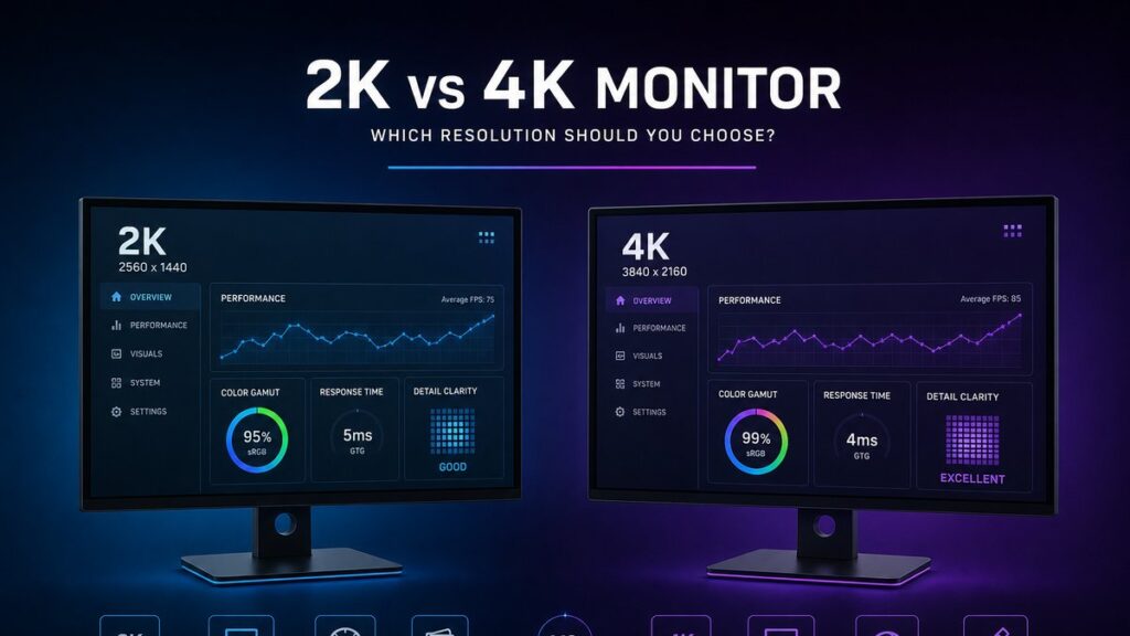 2K vs 4K Monitor: Which Resolution Should You Choose?